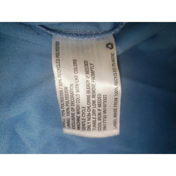 NEW Wild Fable Women's Size Small Chiffon Slip Mini Skirt Blue Floral - Picture 3 of 3